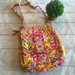 Vera Bradley Floral Quilted Crossbody Bag - GUC